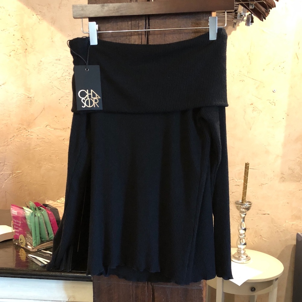 Chaser - Off-Shoulder Long Sleeve Top